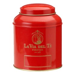 Barattolino "La Via del Tè"  Rosso