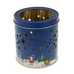 Le Tisane di Natale in Lattina Tealight Blu